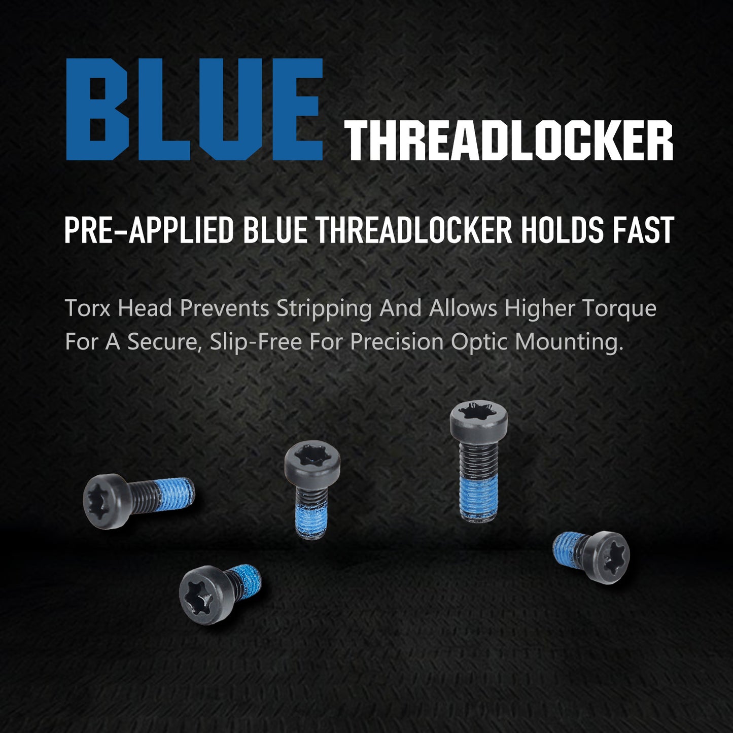 ohhunt® Red Dot Screw Pack 32 Pcs Includes #6-32 and #4-40 Screws Compatibility with Optics and Mounts