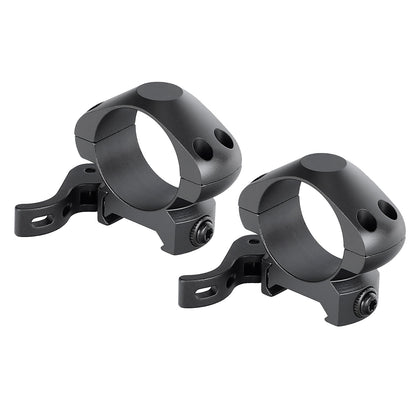 Steel 30mm Quick Release Picatinny Scope Rings - 2pcs