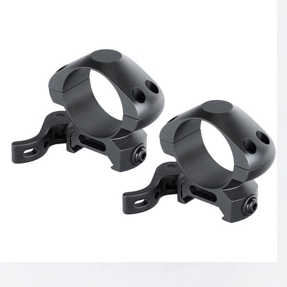 Steel 30mm Quick Release Picatinny Scope Rings - Med Profile