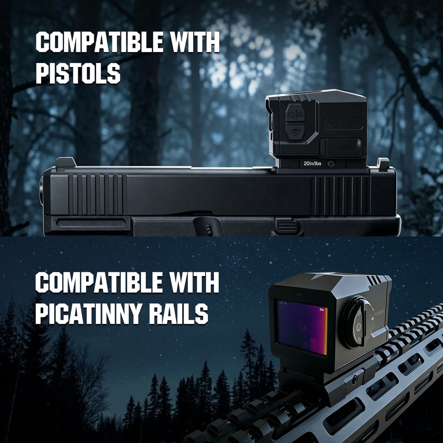 ohhunt® Mini Thermal Sight, Thermal Pistol Sight, TIS-001-MN