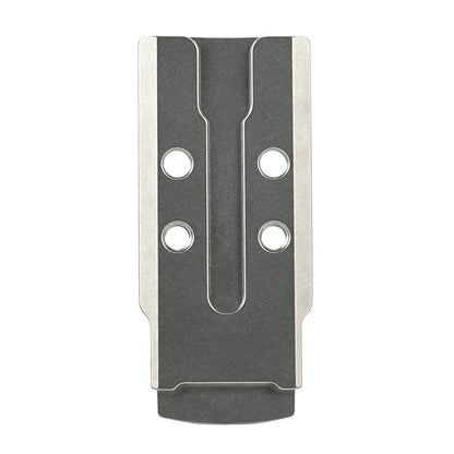 ohhunt® Titanium Adapter Plate for 1911 DS (A14B) equipped with the AOS Compatible with Holosun 407K/507K / Shield RMSc/SMSc/RMS2