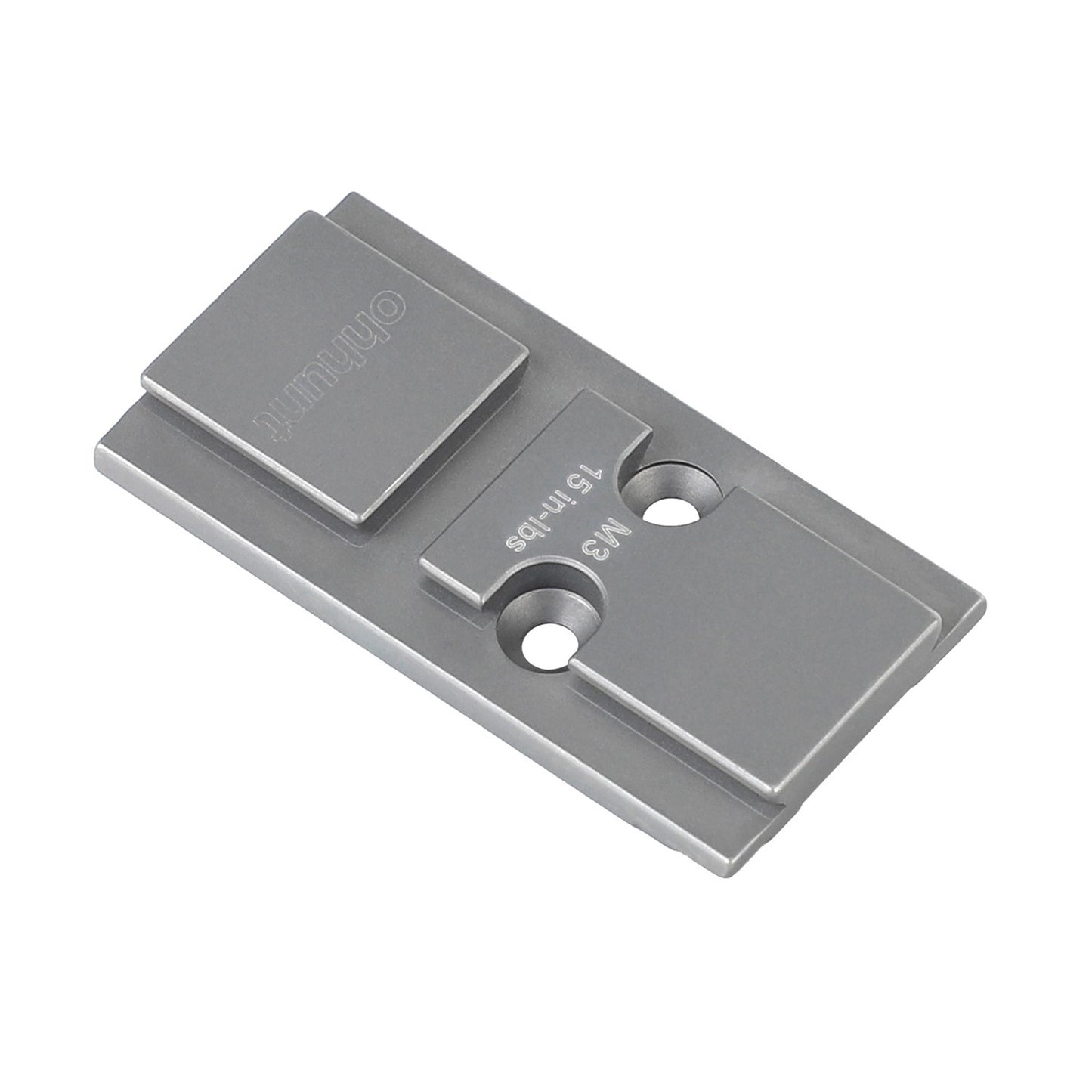 ohhunt® Titanium Adapter Plate for Glock 17 19 MOS Compatible with ACRO P-1/P-2/C-2