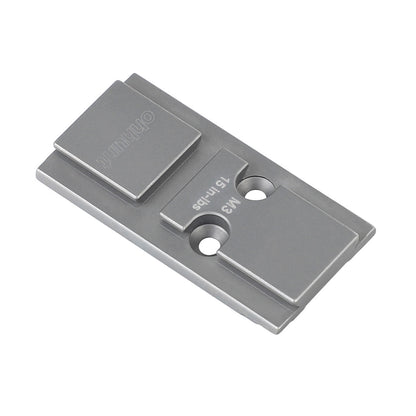 ohhunt® Titanium Adapter Plate for Glock 17 19 MOS Compatible with ACRO P-1/P-2/C-2