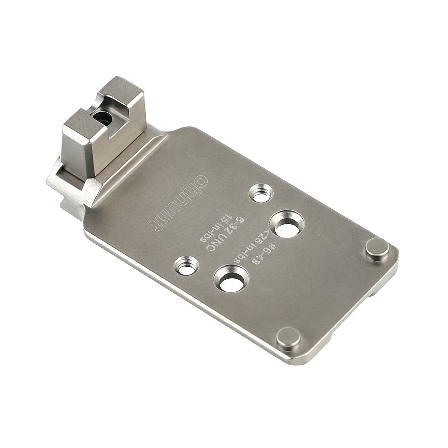 ohhunt® Titanium Adapter Plate for 1911 DS/A14B Compatible with RMR Footprint Optics