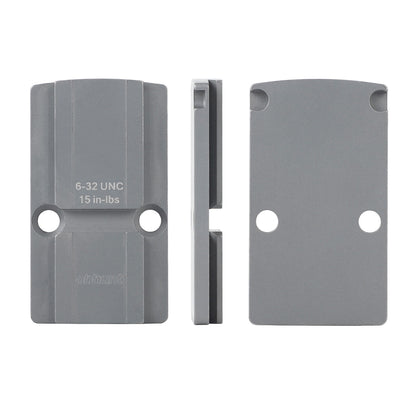 ohhunt® Titanium RMR to ACRO Adapter Plate fits RMR Cut Slide compatible with Aimpoint ACRO P-1/P-2/C-2,Steiner MPS, ,ohhunt FB O4