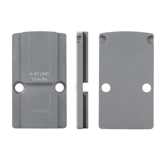 ohhunt® Titanium RMR to ACRO Adapter Plate fits RMR Cut Slide compatible with Aimpoint ACRO P-1/P-2/C-2,Steiner MPS, ,ohhunt FB O4
