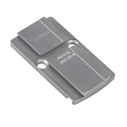 ohhunt® Titanium RMR to ACRO Adapter Plate fits RMR Cut Slide compatible with Aimpoint ACRO P-1/P-2/C-2,Steiner MPS, ,ohhunt FB O4