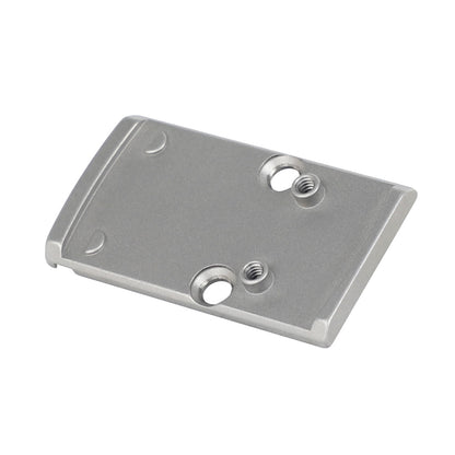 ohhunt® Titanium Optics Adapter Plate Compatible with RMR to RMS Compatible with Holosun 407K/507K/EPS Carry/EPS/RomeoZero fit RMR Cut Slide Without Thread Post