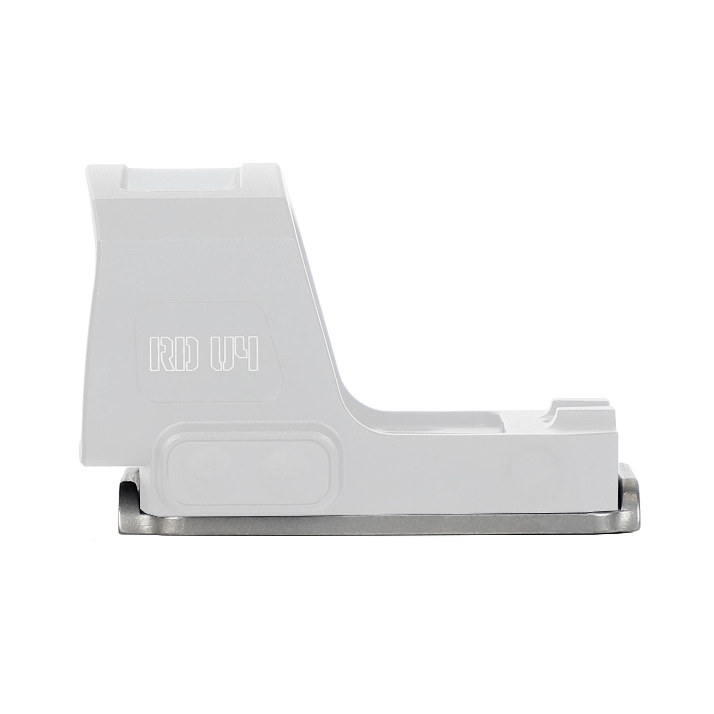 ohhunt® Titanium Adapter Plate Compatible with RMR Footprint Optics Holosun 407/507C/508T/SRO, fit for Glock 17 19 MOS