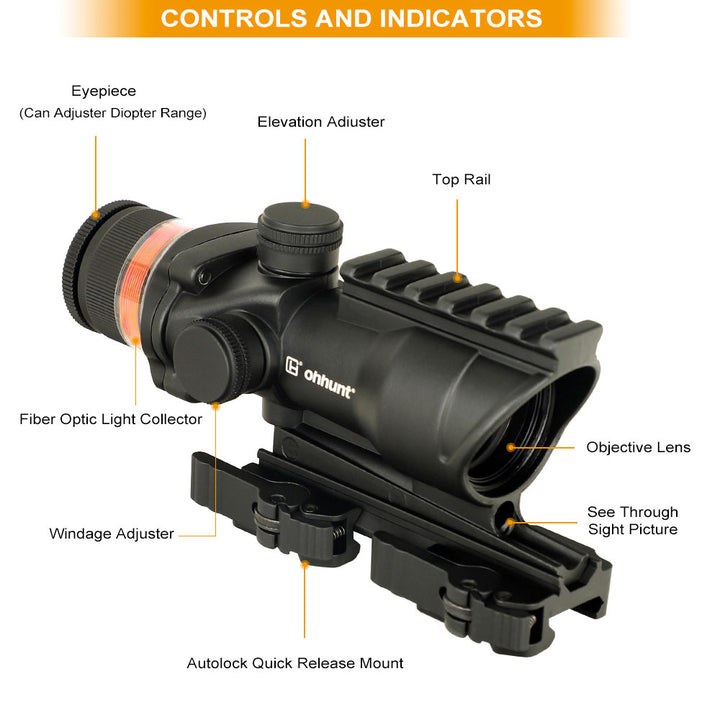 Lightweight Compact Rifle Scopes – ohhunt