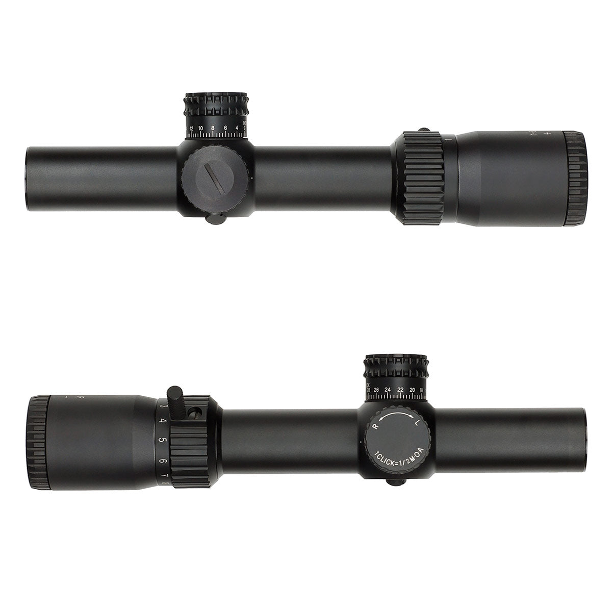 ohhunt® 1-8X24 Compact Rifle Scopes SFP 1-8x LPVO Optics 30mm Tube