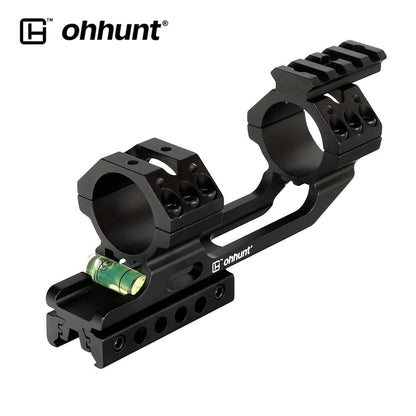 ohhunt Dovetail & Picatinny Dual Use One Piece Cantilever Scope Mount 30mm 1 inch Dia