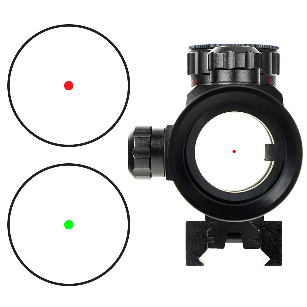 ohhunt Compact 1X30 Red green Dot Sight Low Power fit Picatinny and do