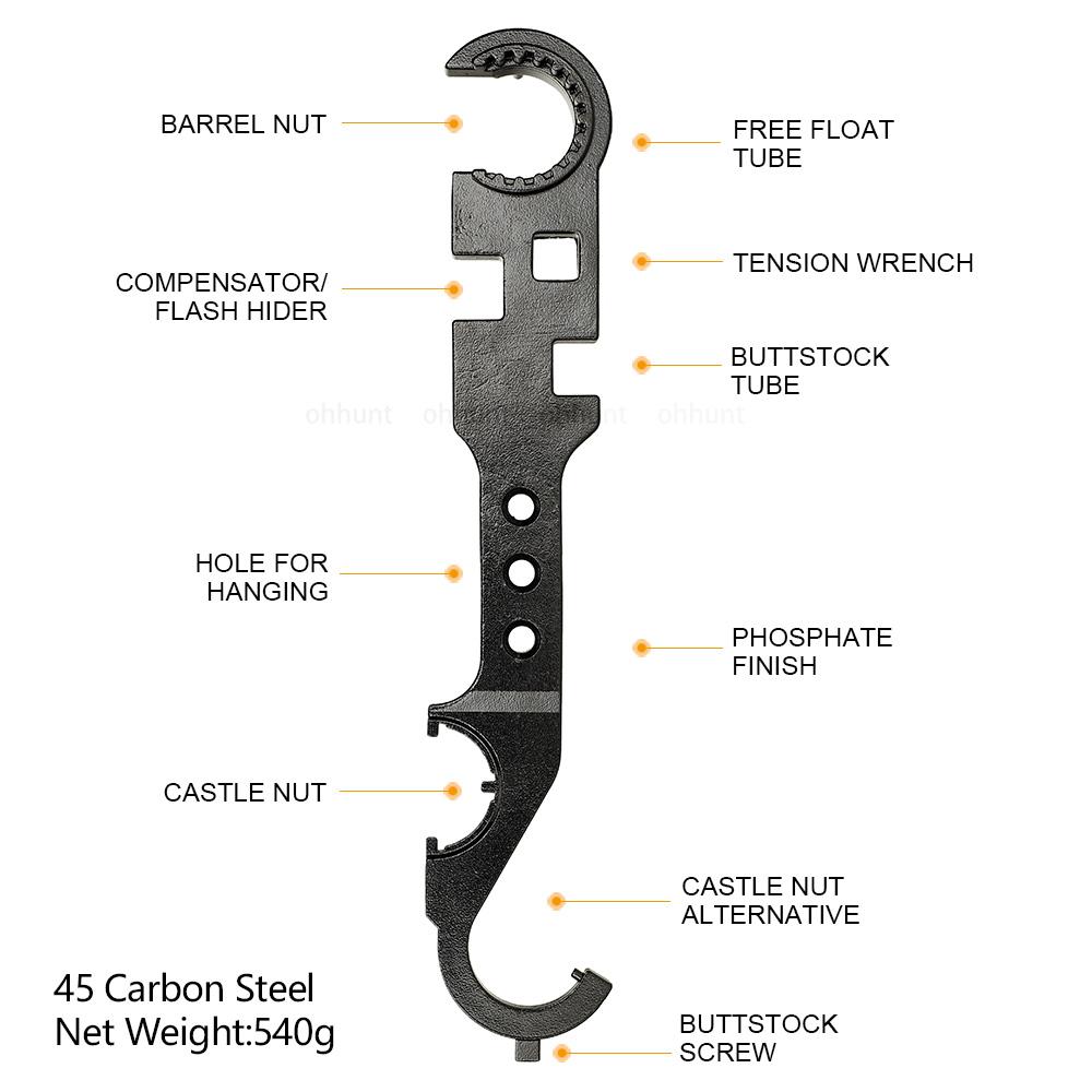 AR Armorer Combo Wrench