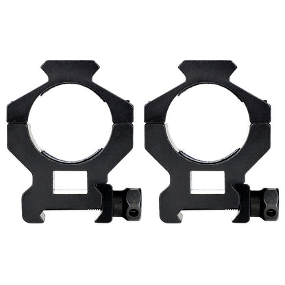 ohhunt 2PCs 30mm Scope Rings With Top Rail Med Profile Fits Picatinny Tactical Accessories