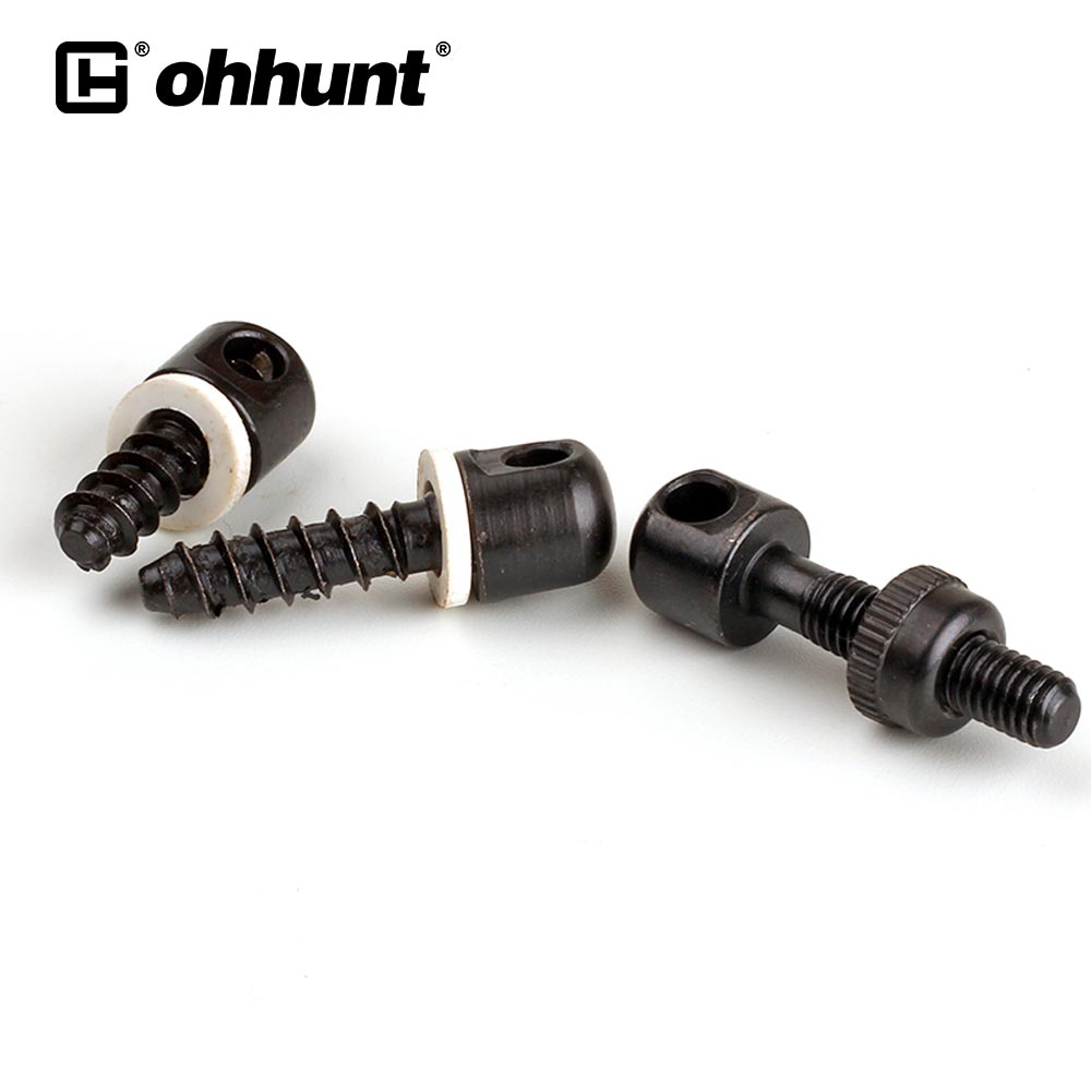 ohhunt® 3点セット スリングマウントキット スリングスイベルスタッド