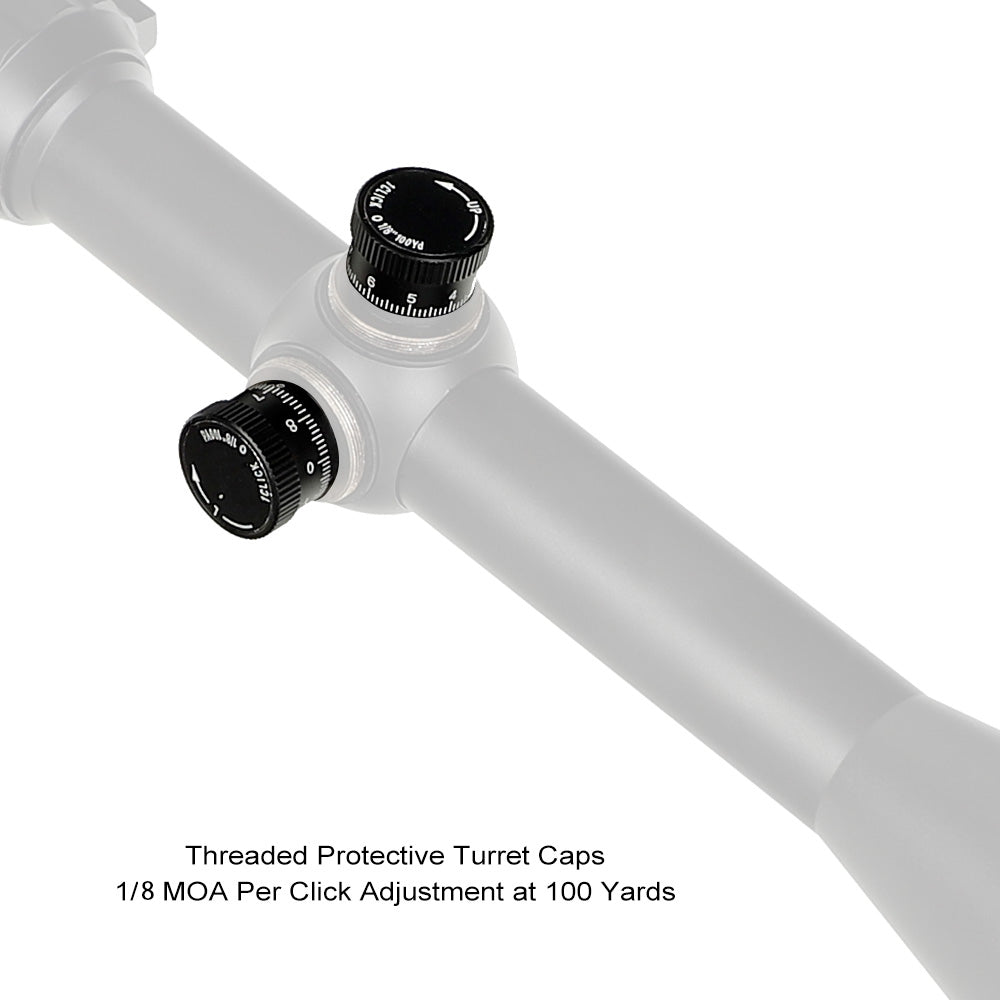 ohhunt 6-24X50 AOEG タクティカルライフルスコープ リングマウントと