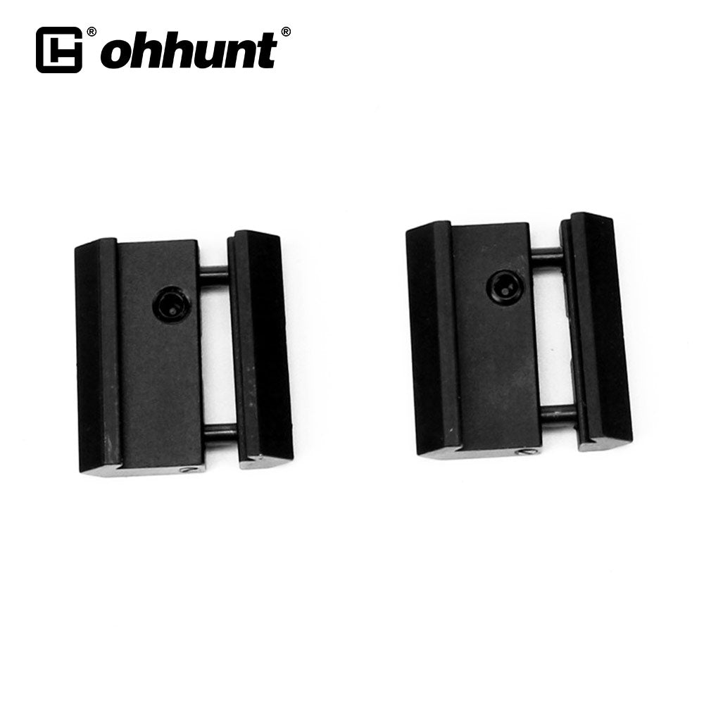 ohhunt® Dovetail Zero Recoil Mount & Dovetail to Picatinny Rail Snap-in Adaptor