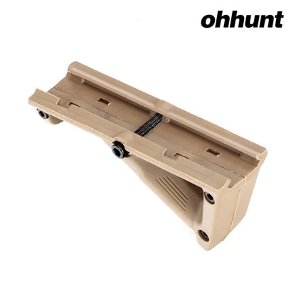 ohhunt® AR-15 Polymer Picatinny Angled Foregrip 4.75" Tan Color