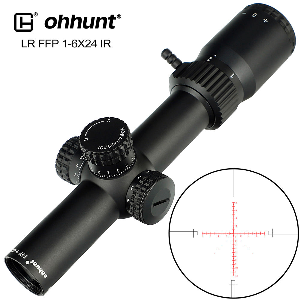 ohhunt LR 1-6X24 FFP Compact Rifle Scopes