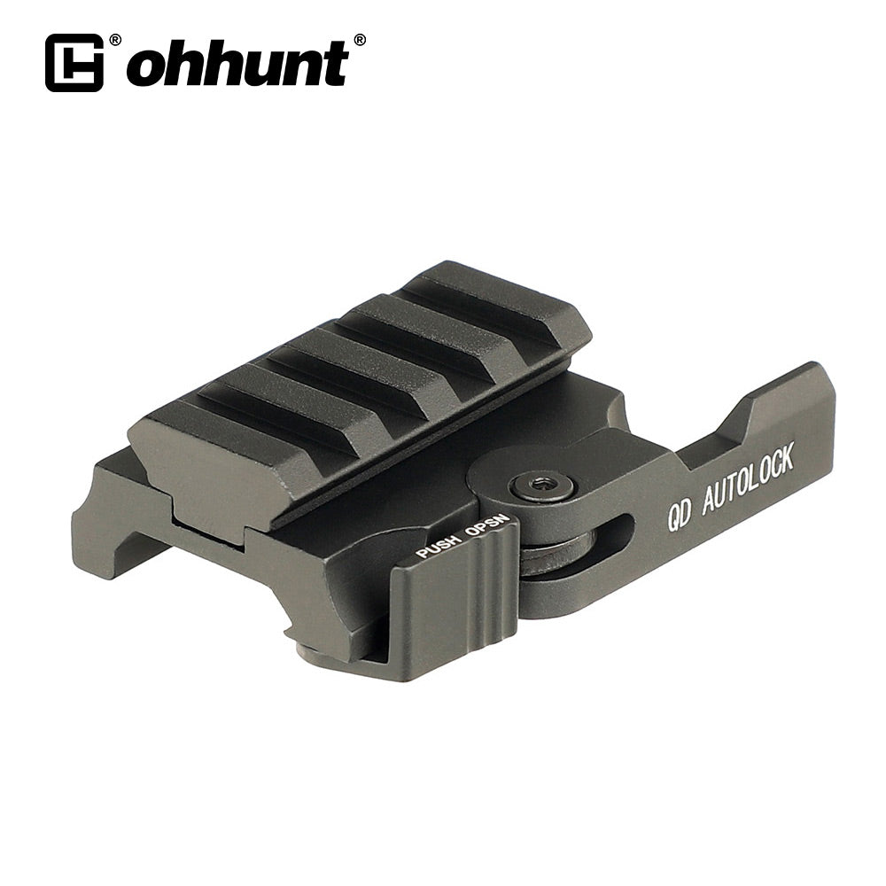 ohhunt QD Picatinny Riser Mount for Red Dot Sight - 0.5" 0.75" 0.83"