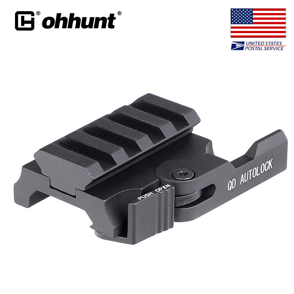 ohhunt QD Picatinny Riser Mount Adaptor AR Scope Riser For Red Dot AR ...
