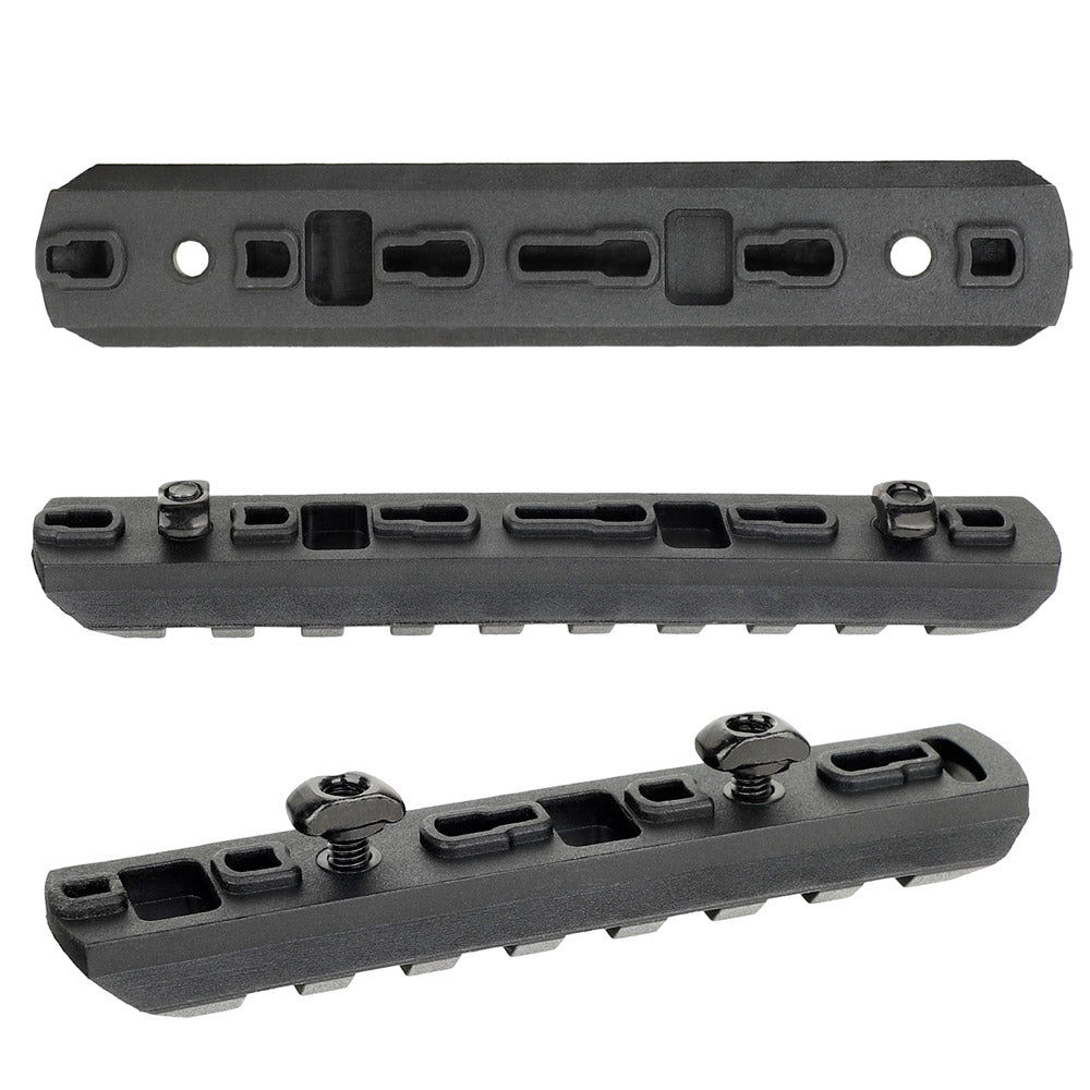 ohhunt® Resin Picatinny Rail Section Set fit M-lok & KeyMod 6 Pcs