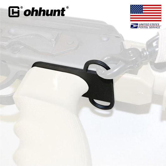 ohhunt Tactical 7.62x39 Sling Adapter Steel Ambidextrous Dual Loop for 4 or 6 Position Stock