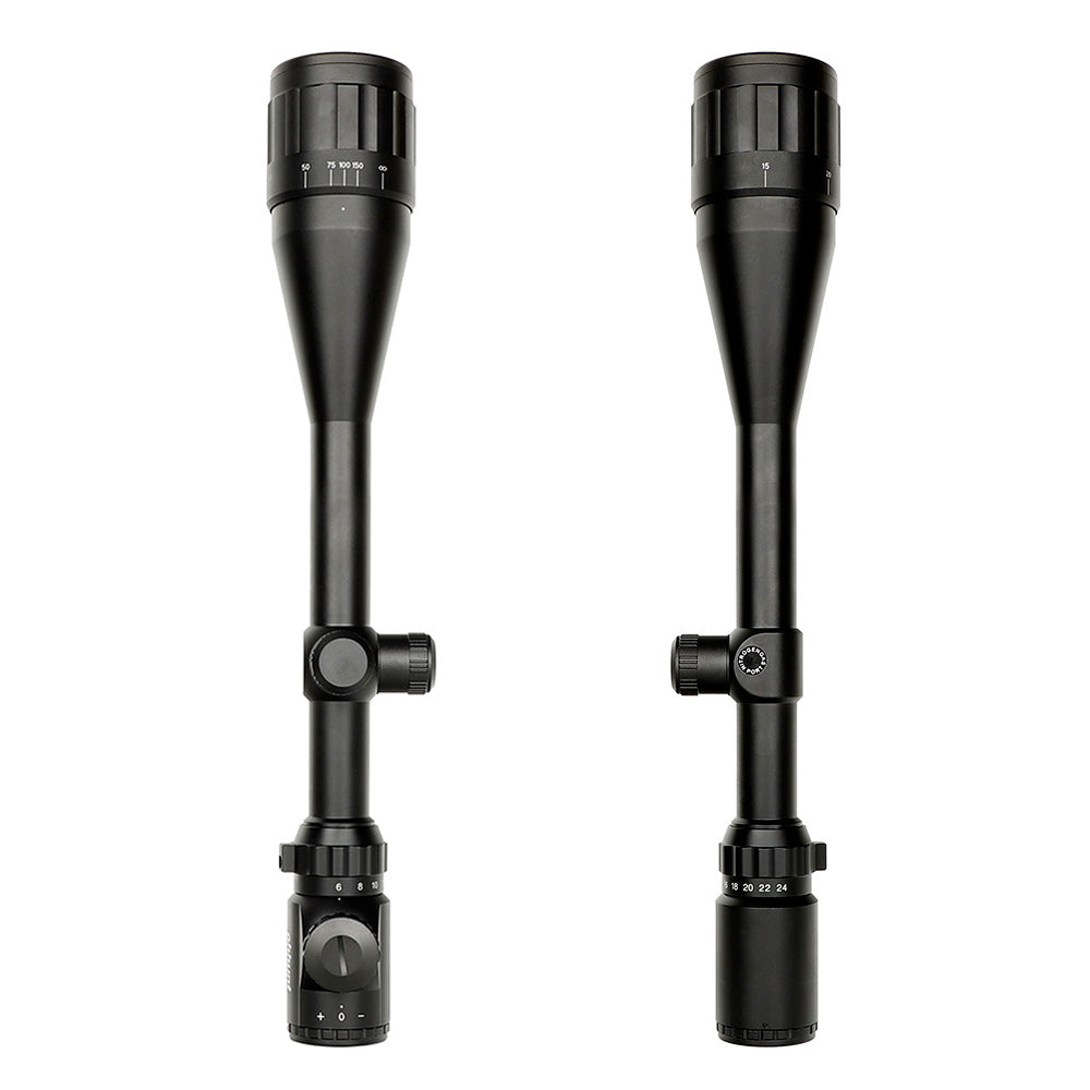 ohhunt 6-24X50 AOEG タクティカルライフルスコープ リングマウントと