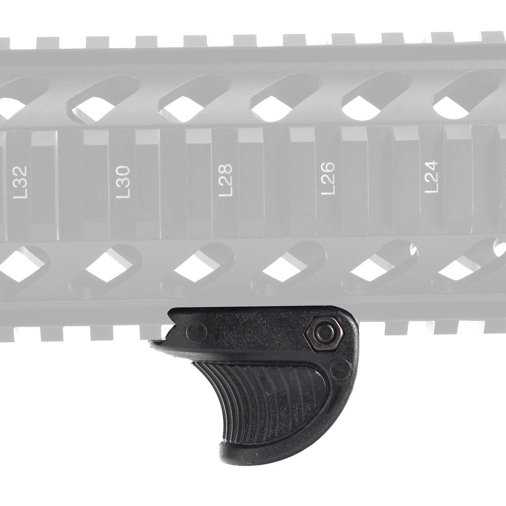 AR15 Picatinny Angled Foregrip with Thumb Rest Combo Polymer ohhunt