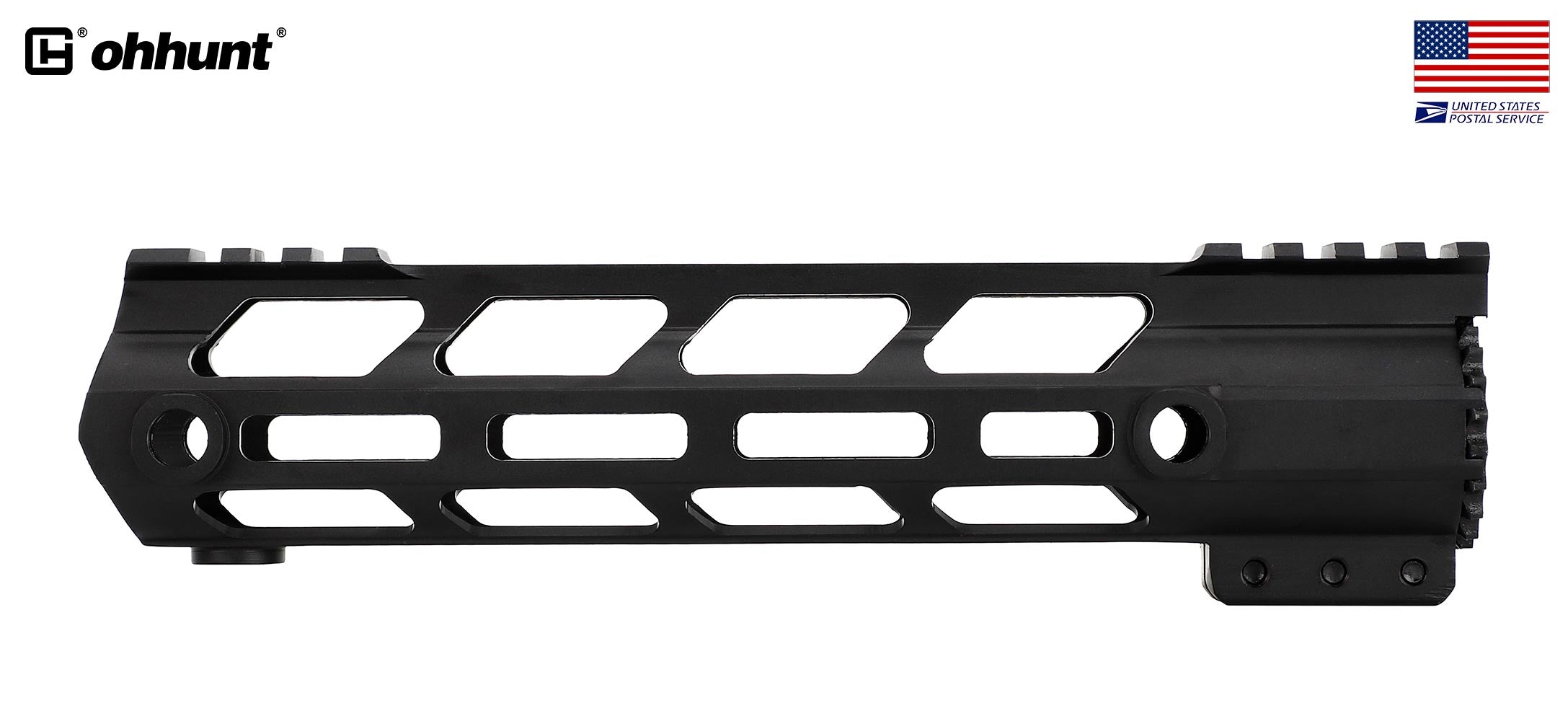 ohhunt® AR-15 9インチ ミッドレングス 超スリム 軽量 フリーフロート