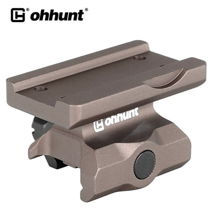 ohhunt Red Dot Mount 0.78" For Standard Height AR15 Iron Sights Tan