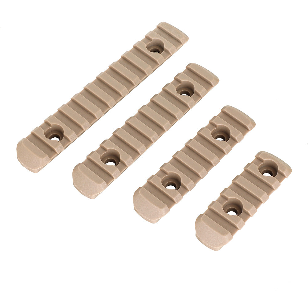 Ohhunt M-lok Multipurpose Polymer Picatinny Rail Section Kit L5 L4 L3 ...