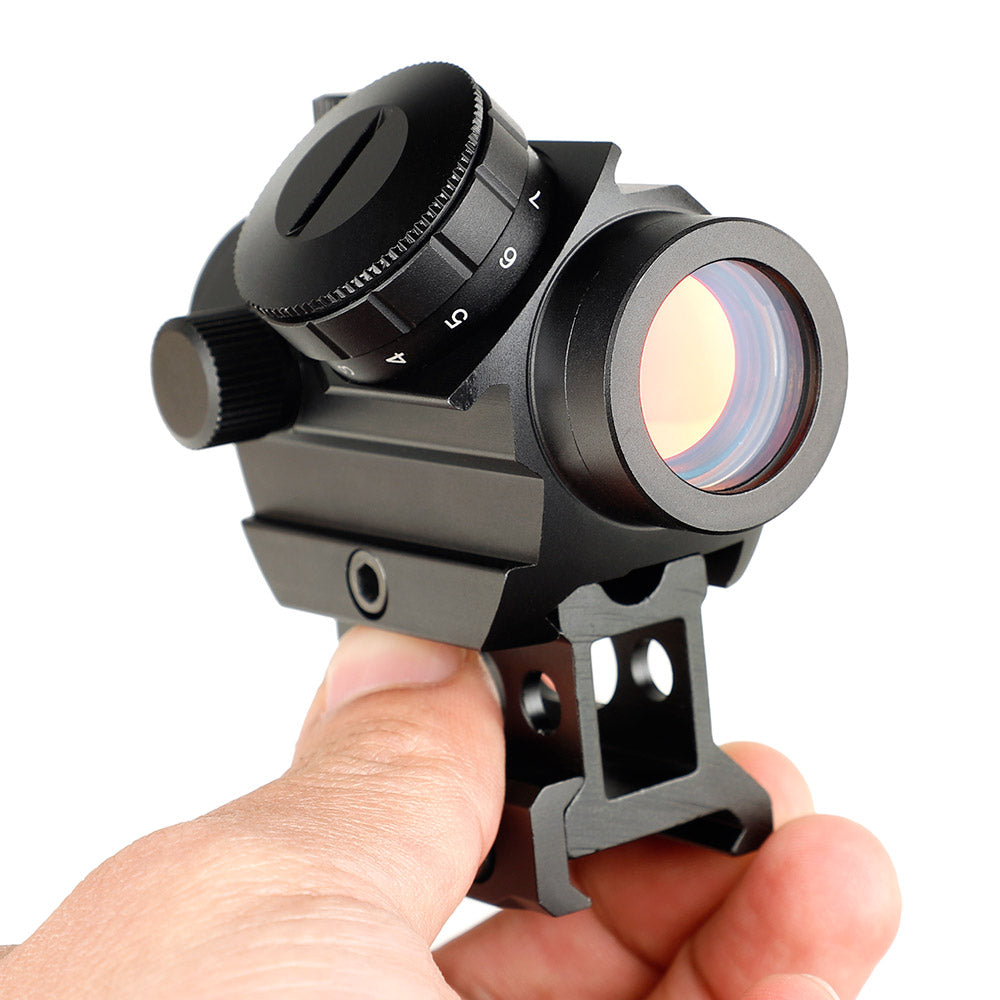 ohhunt 1X25 2 MOA Micro Red Dot Sight With 1 Inch Riser Mount 