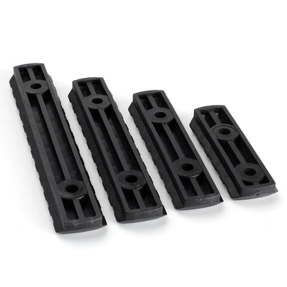 Polymer Picatinny Rail Section for MOE Handguards 5 7 9 11 Slot 4 Pack