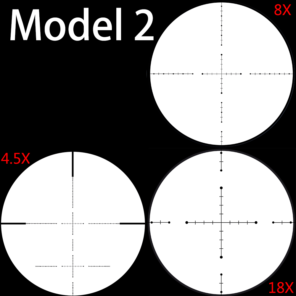 ohhunt MC-Z 4.5-18X44 FFP ライフルスコープ サイドパララックス