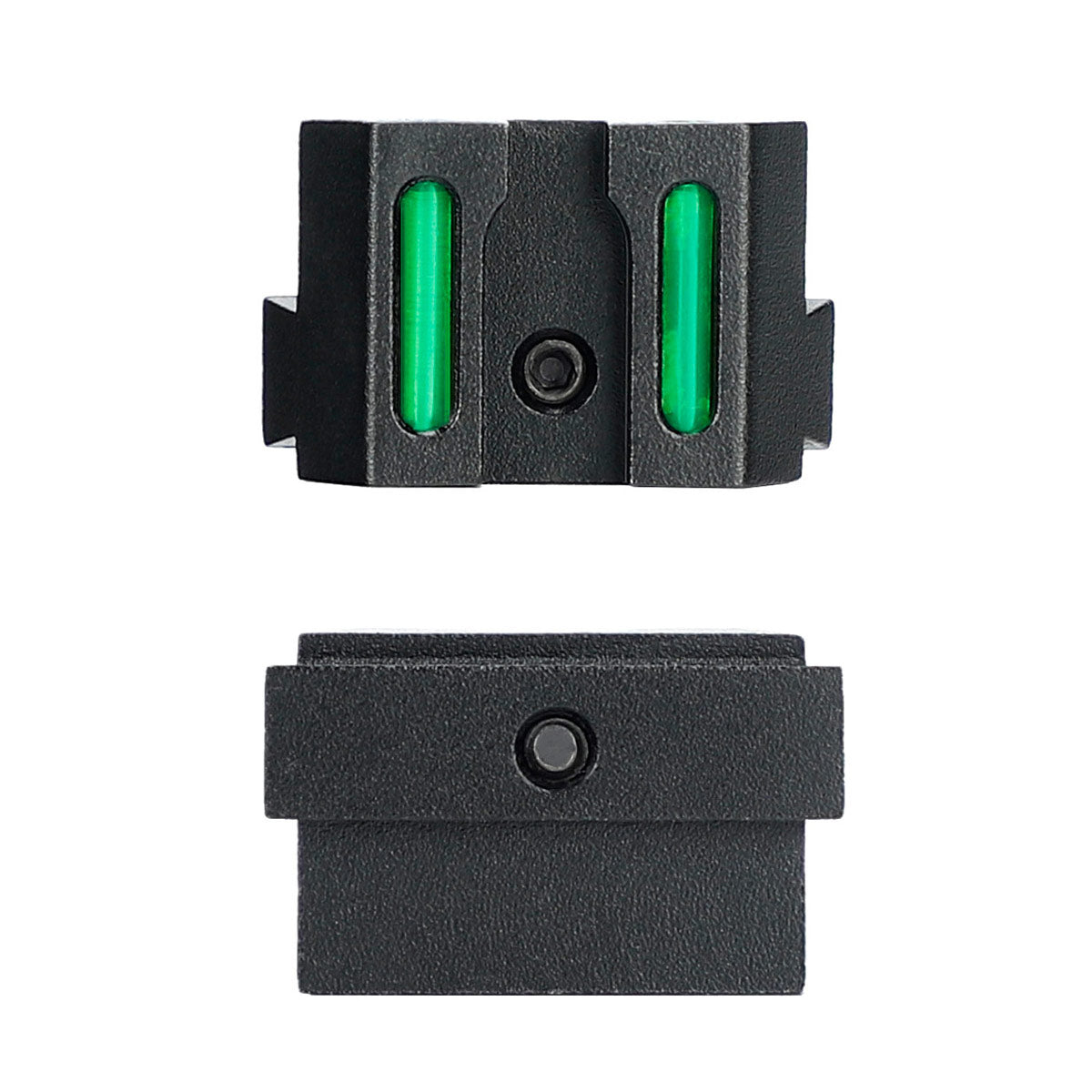 ohhunt® Green Red Fiber Optic Sight Front & Rear Sights for Glock Pistols 17L, 19, 22, 23, 24, 26, 27, 33, 34, 35, 38 and 39