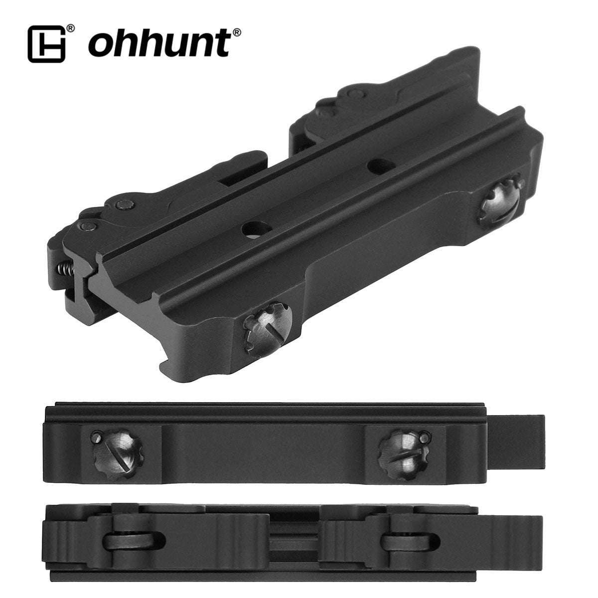 Offset Quick Release Mount For 1" Scopes - Picatinny - LEAPERS - Foto 4