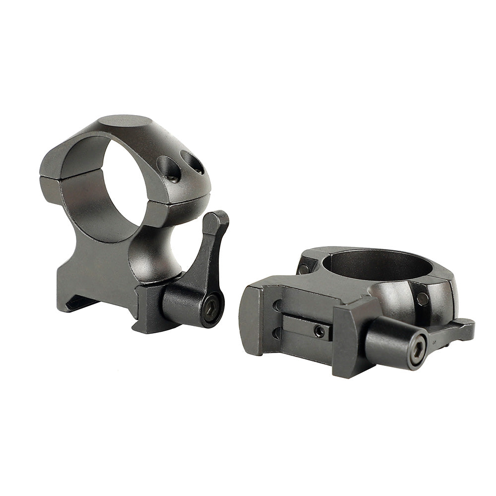 ohhunt® Steel Quick Release 1 inch Picatinny Scope Rings Mount High Pr