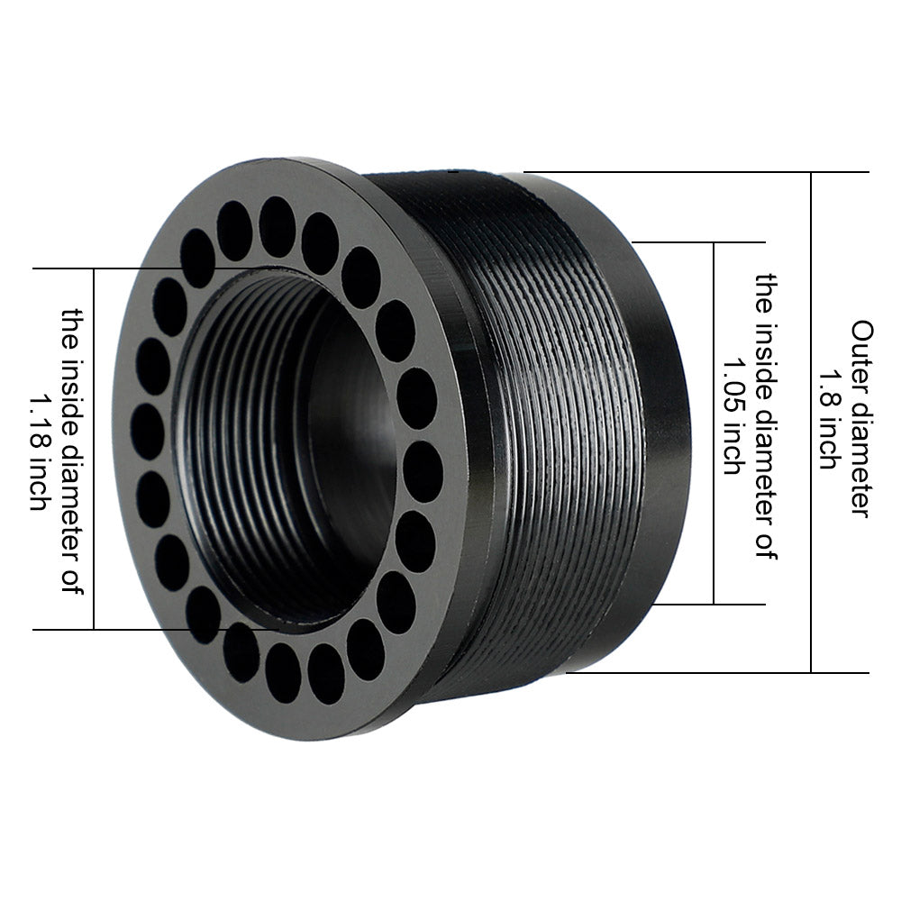 AR15 Barrel Nut for Round Tube Lightweight Free Float Handguard – ohhunt