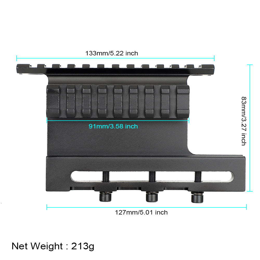 ak出品分 2点です‼️ ohhunt タクティカル Gen 3 AK ダブル レール サイド マウント
