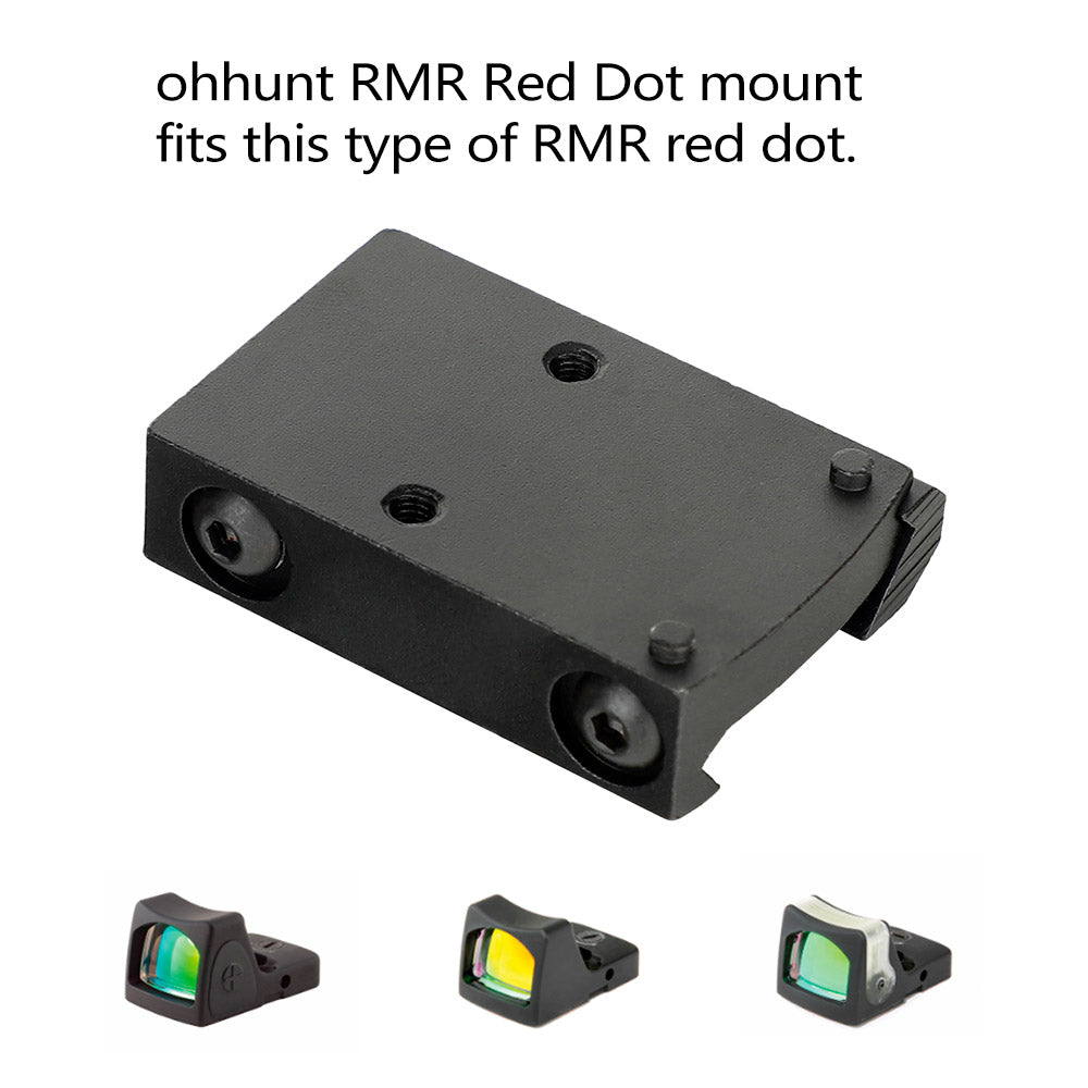 ohhunt® Miniature RMR Picatinny Red Dot Mount for RM33 SRO