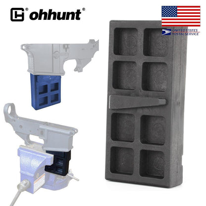 ohhunt® AR-15/M16 Lower Receiver Vise Block Magazine For .223/5.56