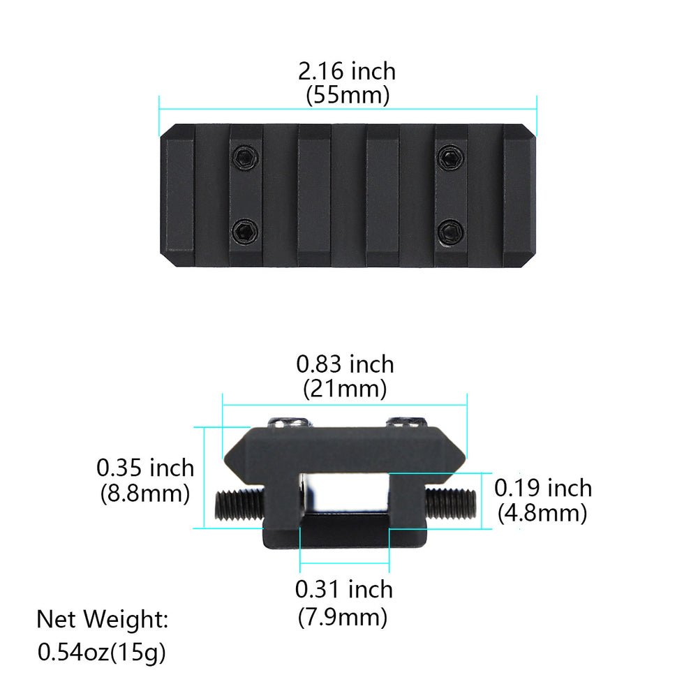 Universal Picatinny Vent Rib Mount Shotgun Accessories for IZH-27,MR-1 ...