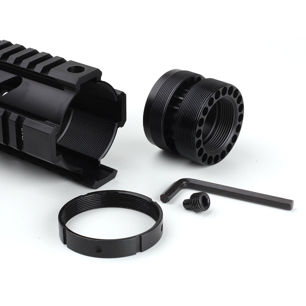 ohhunt® AR-15 12インチ フリーフロート クアッドレール ハンドガード