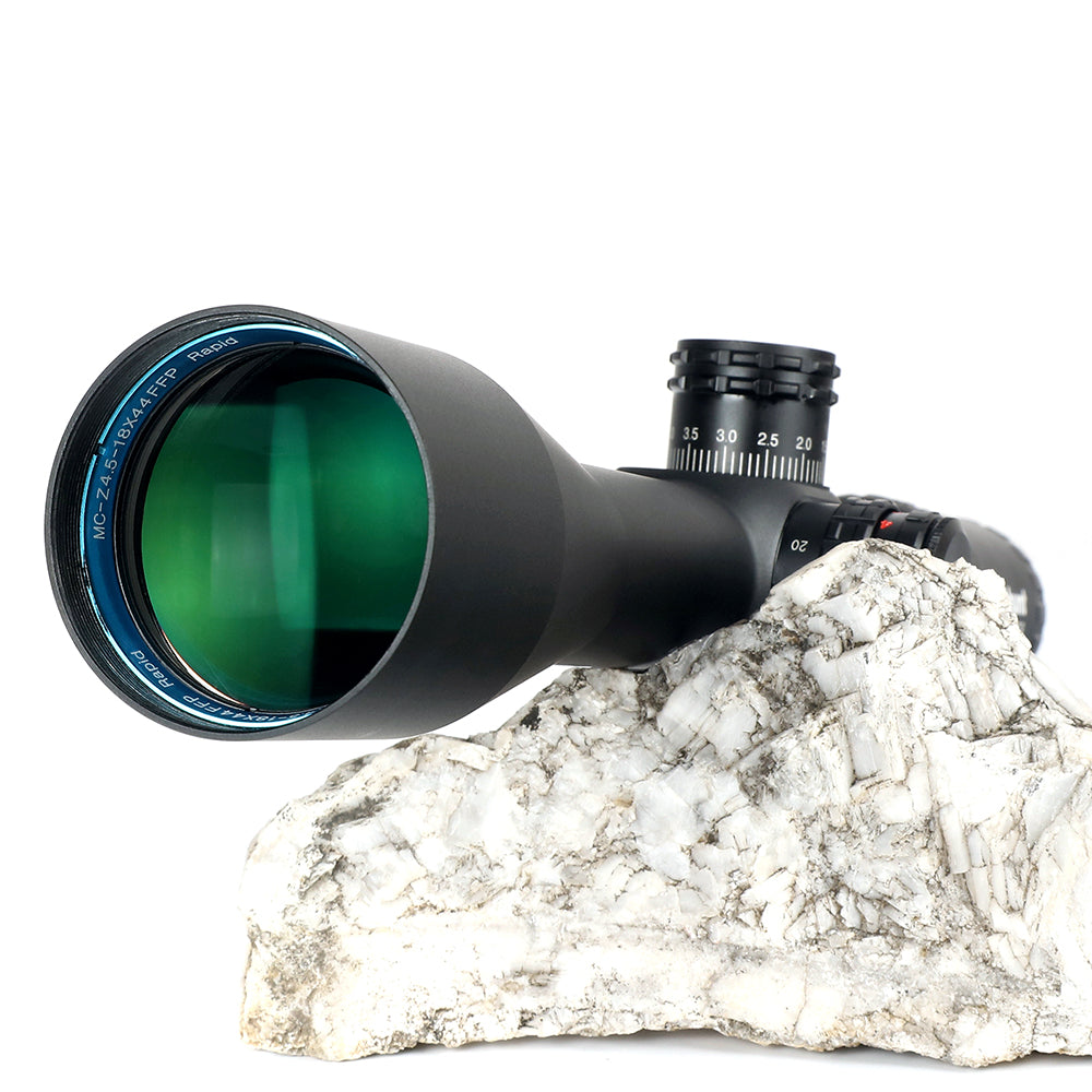 ohhunt® 4.5-18X44 SFIR Tactical FFP Rifle Scopes Side Parallax R/G Gla