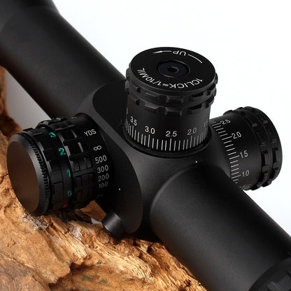 ohhunt® 4.5-18X44 SFIR Tactical FFP Rifle Scopes Side Parallax R/G Glass Etched Reticle Lock Reset
