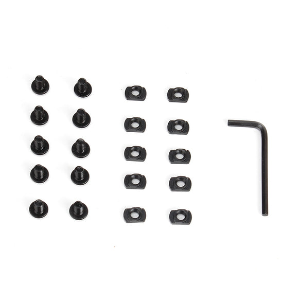 MLOK Screw TNut Replacement Set mlok Hardware for Rail Sections 10P