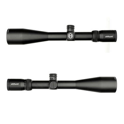 ohhunt® Guardian 6-24X50 SF Long Range Hunting Rifle Scopes Side Parallax 1/2 Half Mil Dot Glass Etched Reticle Turrets Lock Reset Scope