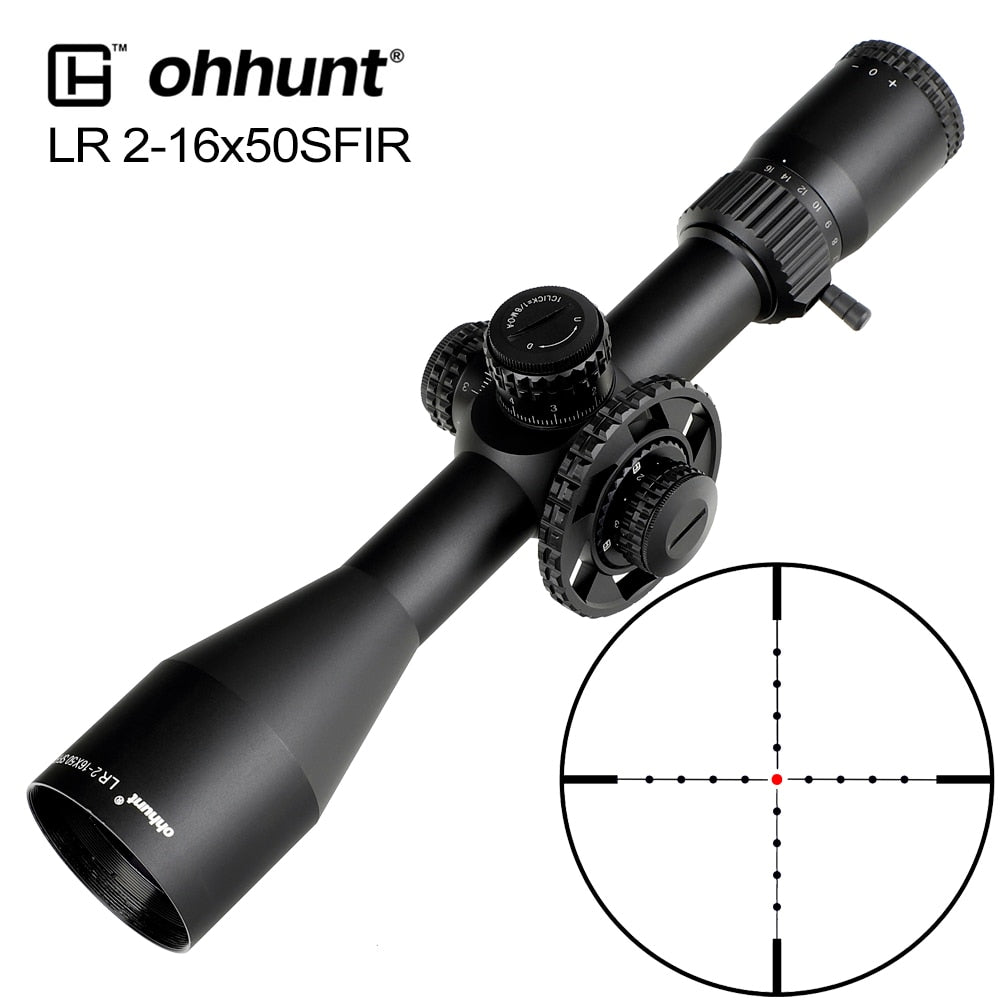 ohhunt LR 2-16x50 SFIR Rifle Scope